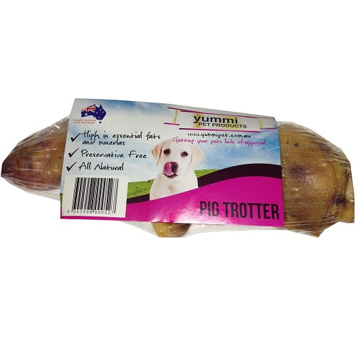 Yummi Pig Trotter Wrapped Dog Treats
